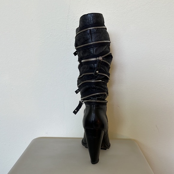 7 For all mankind, slouchy zipper boots - Picture 4 of 7